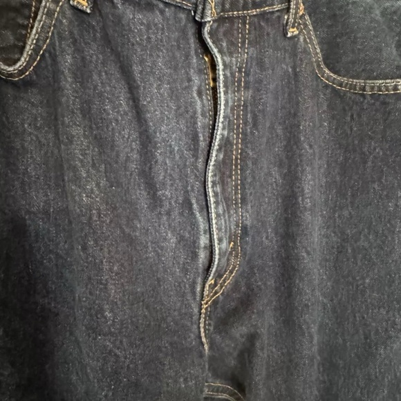 Men's Dark Blue Jeans - Picture 3 of 6